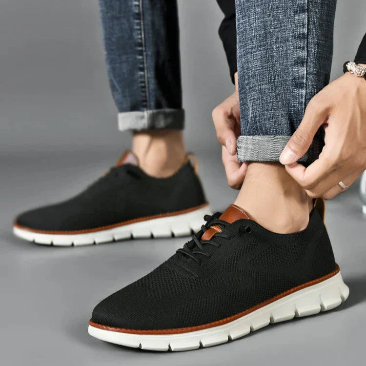 Comfy Max – Bequeme orthopädische Schuhe aus Fly-Strick für Männer