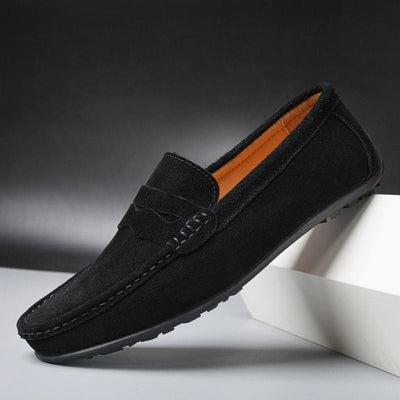 Tommy™ - Luxuriöse, stilvolle, winterwarme Wildleder-Loafer für Herren