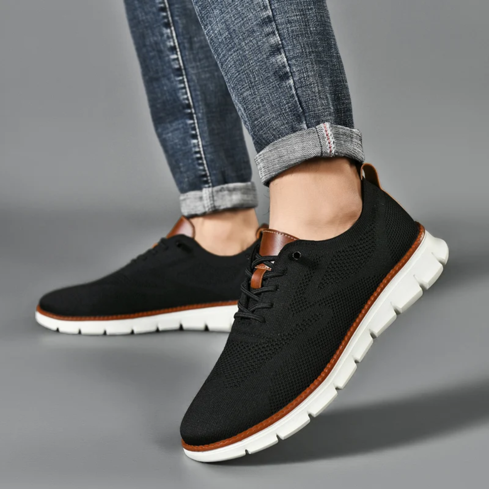 Comfy Max – Bequeme orthopädische Schuhe aus Fly-Strick für Männer